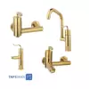 Rassan Set Faucets Model PALLADIUM