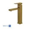 Shouder Long Base Basin Faucet Model Europe Golden