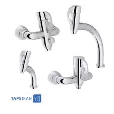 Shouder Set Faucets Model DANTEH Chrome