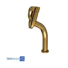 Shouder Long Base Basin Faucet Model DANTEH GOLD