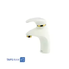 Shouder Basin Faucet Model SENIOR MILKY Golden