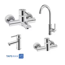 Shouder Set Faucets Model MONACO PLUS Chrome