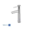 Shouder Long Base Basin Faucet Model MONACO PLUS Chrome Matte