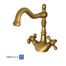 Shouder Basin Faucet Model  BAROQUE PLUS Golden Matte 