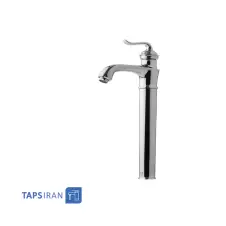 Shouder Long Base Basin Faucet Model LUCA Chrome Matte