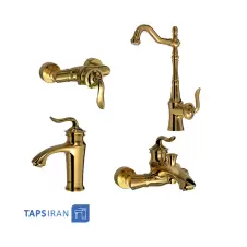 Shouder Set Faucets Model LUCA Golden