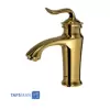 Shouder Basin Faucet Model LUCA Golden
