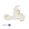 Shouder Bath Faucet Model LUCA MILKY Golden