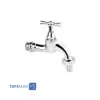 Rassan Hose Single Faucet 1/2 CHROME