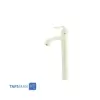 Shouder Long Base Basin Faucet Model LUCA MILKY Golden