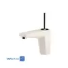 Shouder Basin Faucet Model TIFFANY MILKY Chrome