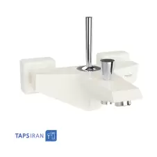 Shouder Bath Faucet Model TIFFANY MILKY Chrome