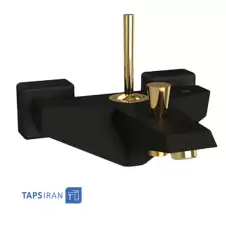 Shouder Bath Faucet Model TIFFANY Golden Black 