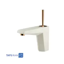 Shouder Basin Faucet Model TIFFANY MILKY Golden