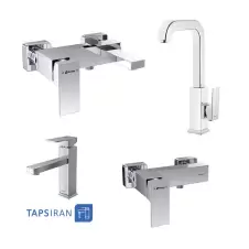 Shouder Set Faucets Model Europe Chrome