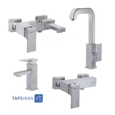 Shouder Set Faucets Model Europe Chrome Matte