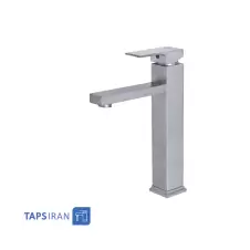 Shouder Long Base Basin Faucet Model Europe Chrome Matte