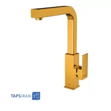 Shouder Sink Faucet Model Europe Golden