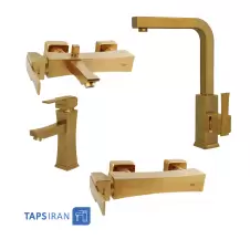 Shouder Set Faucets Model IMPRO Matte Gold