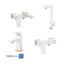 Shouder Set Faucets Model Europe MILKY Golden