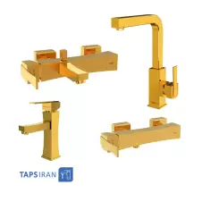 Shouder Set Faucets Model IMPRO Golden