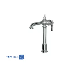 Shouder Long Base Basin Faucet Model BIZANS Chrome