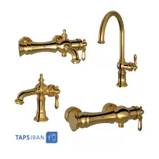 Shouder Set Faucets Model BIZANS Golden