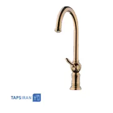 Shouder Sink Faucet Model BIZANS Golden Matte 