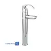 Rassan Long Base Basin Faucet Model TITANIYUM Chrome