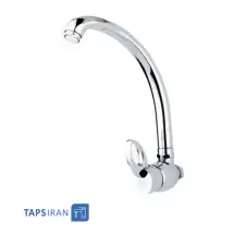 Rassan Wall Sink Lever Faucet Model GOO Chrome